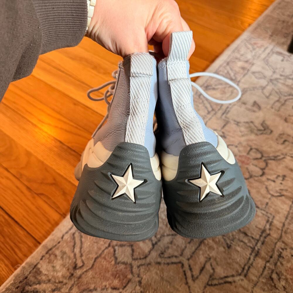 Converse Run Star Motion High "Gravel Stone" Chunky Platform Sneakers W10 / M8.5 - Picture 8 of 10